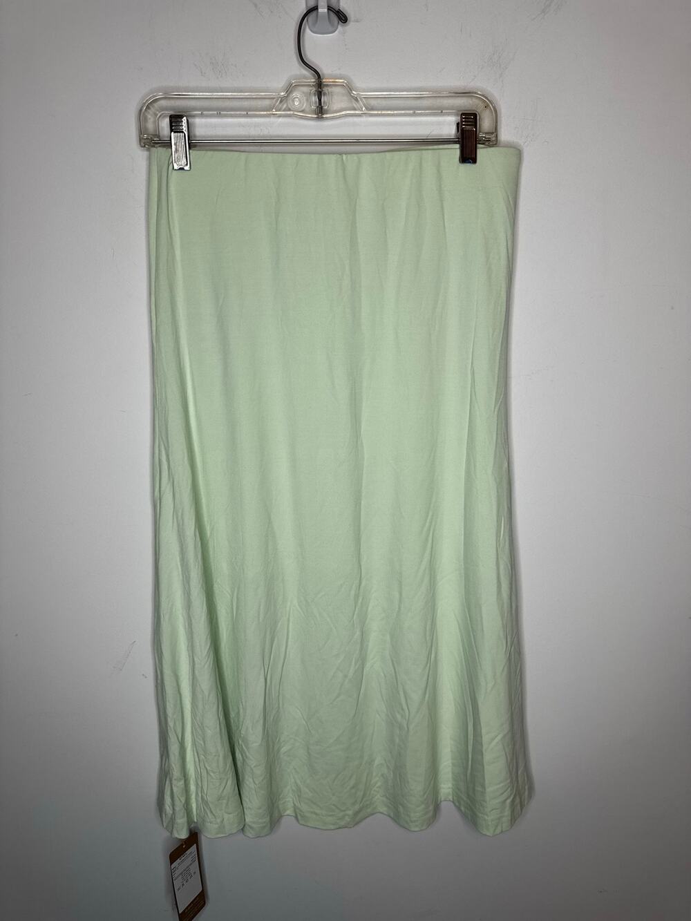 NWT OGL Move Mint Sage Light Green Flowy A-Line Maxi Midi Skirt Women Medium